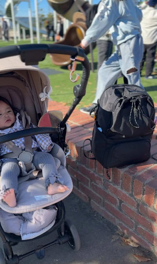 「お出かけの際の小さなストレスが減りました」 二段構造のリュックが変えた、子どもとのお出かけ