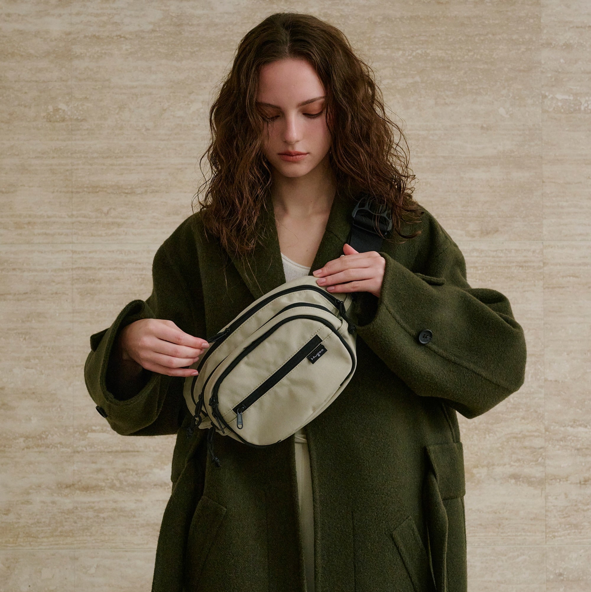 Hugoo®︎（ハグー） | ヒップシート（ベージュ）｜ Hugoo Hip Seat