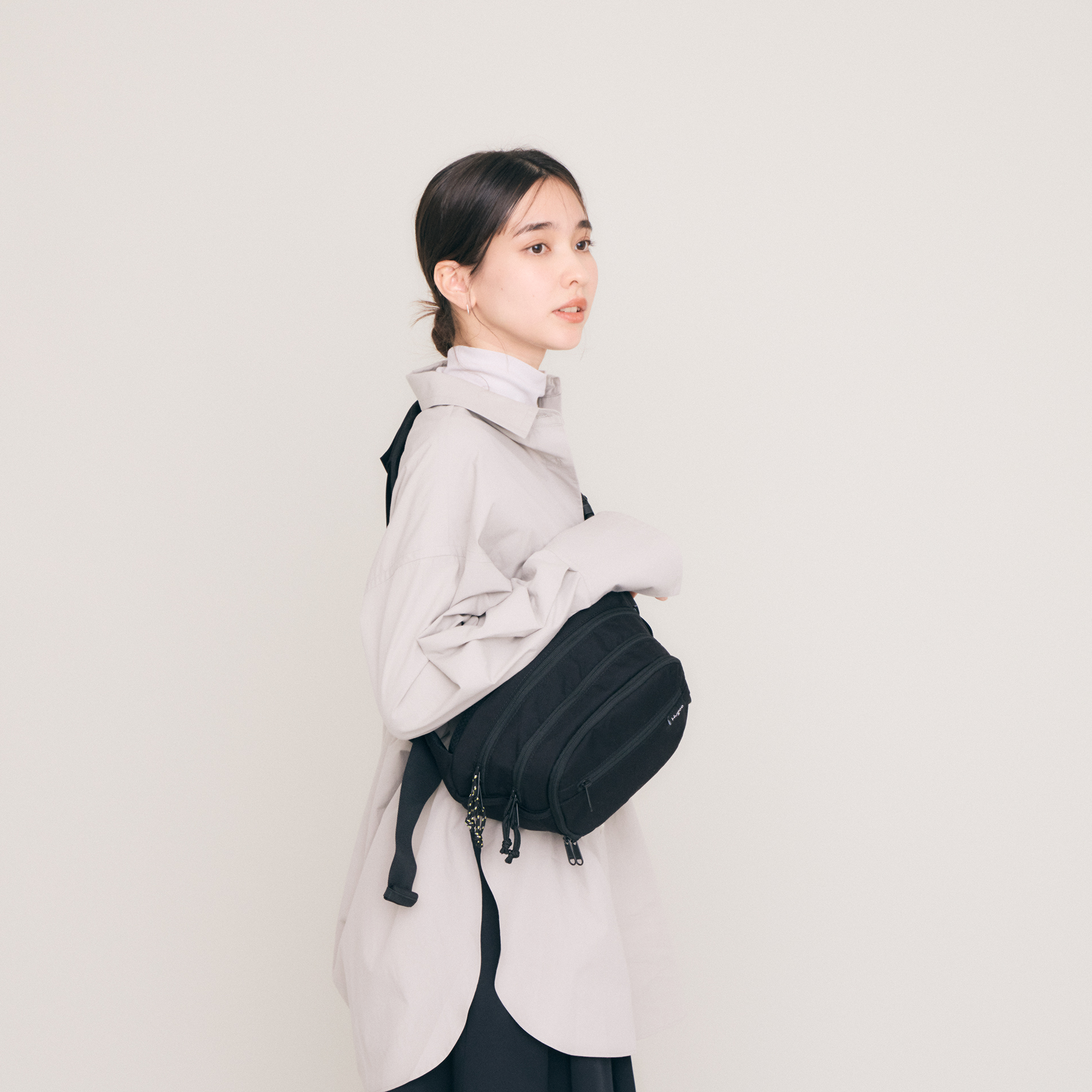 Hugoo ハグー ヒップシート ブラック Hugoo ヒップシート(ブラック)| Hugoo Hip Seat
